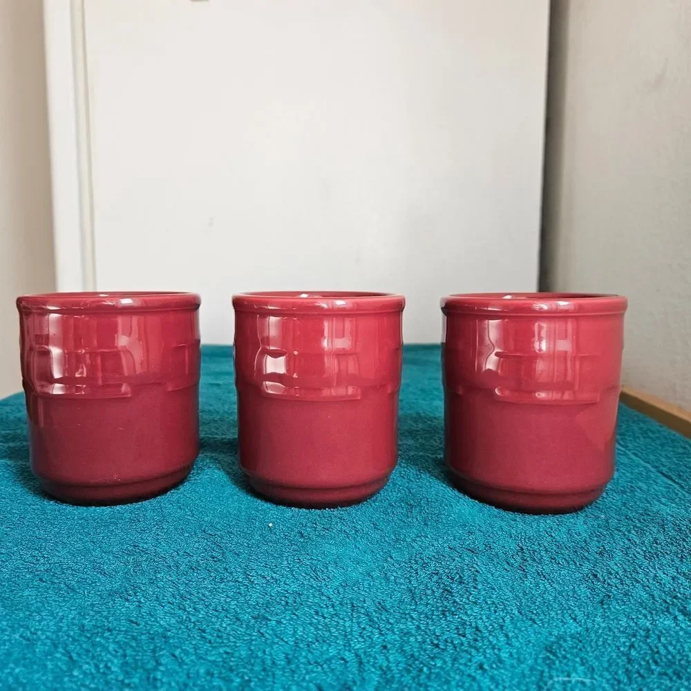 Longaberger Mug 3 Pcs In Paprika